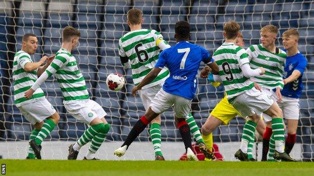 Celtic and Rangers youth players