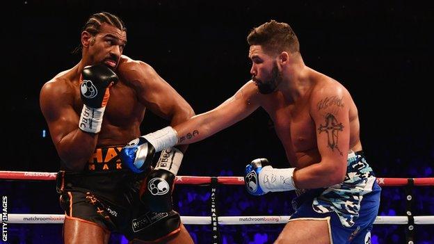 David Haye and Tony Bellew