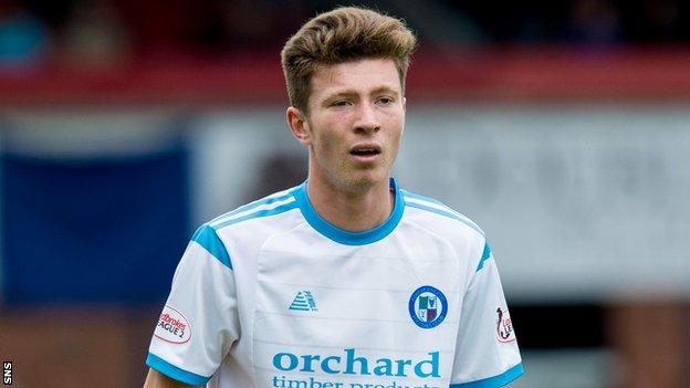 Forfar Athletic's Matthew Aitken