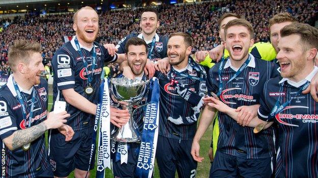 Ross County are the League Cup holders