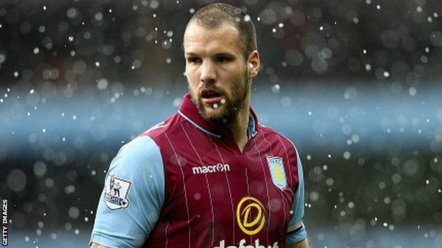 Former Aston Villa defender Ron Vlaar