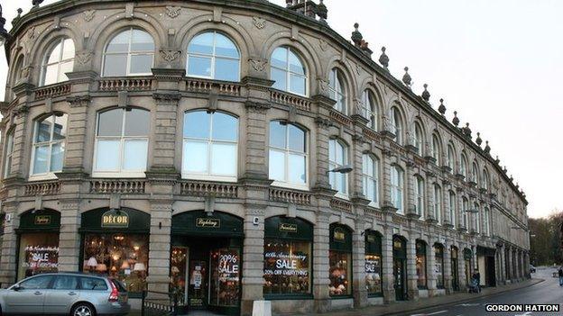 Victorian shops in Harrogate