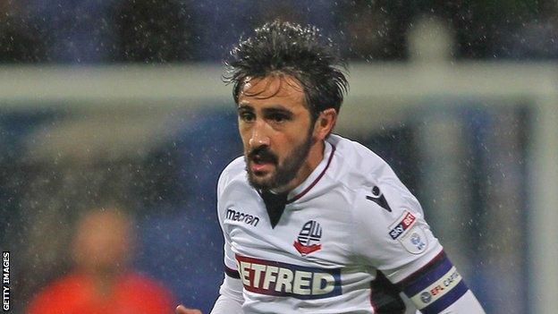 Jem Karacan plays for Bolton