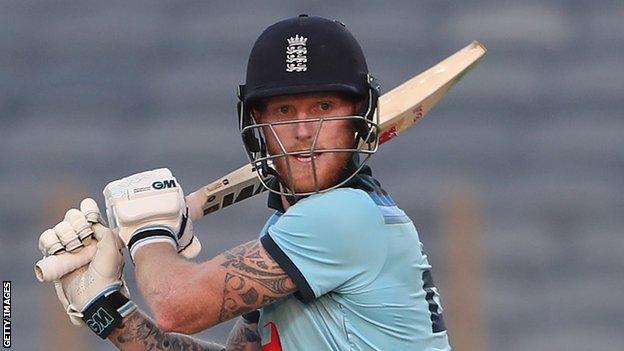 Stokes has been absent from England duty after sustaining a broken finger in April