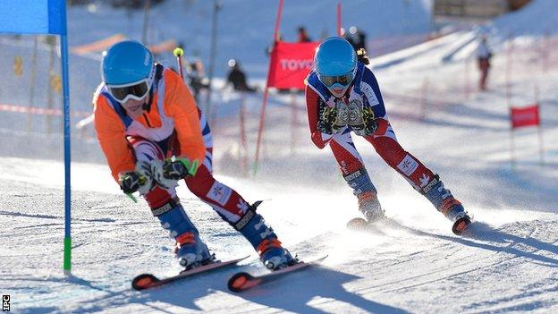 Great Britain's Jen Kehoe and Menna Fitzpatrick