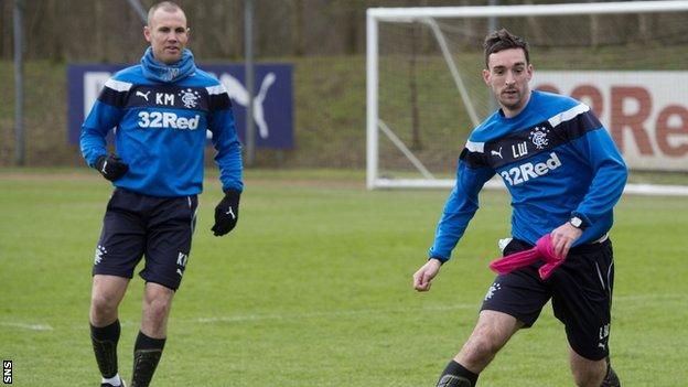 Kenny Miller and Lee Wallace