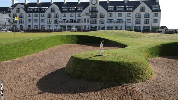 The Open at Carnoustie