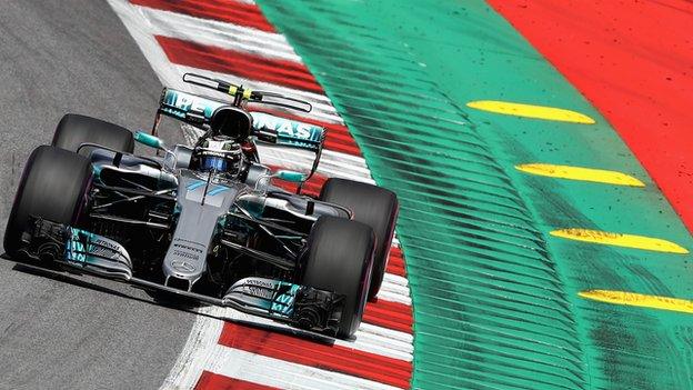 Valtteri Bottas of Mercedes