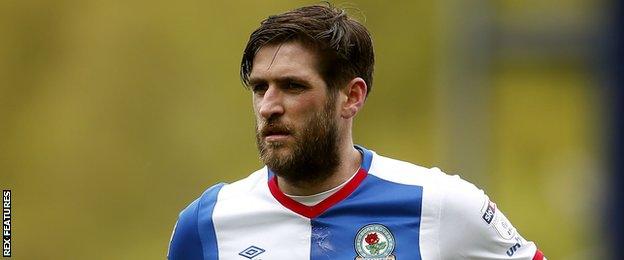 Blackburn Rovers striker Danny Graham