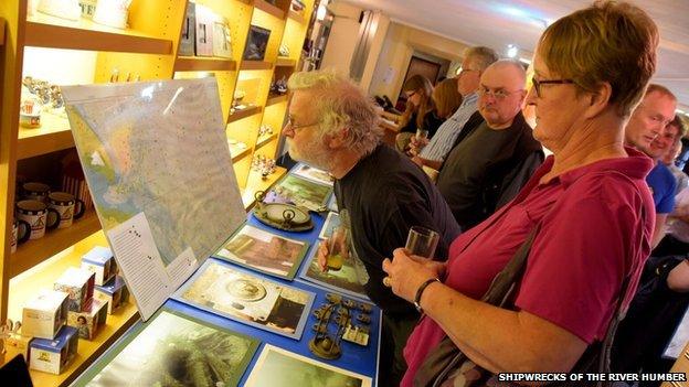 The launch event at the Grimsby Fishing Heritage Centre