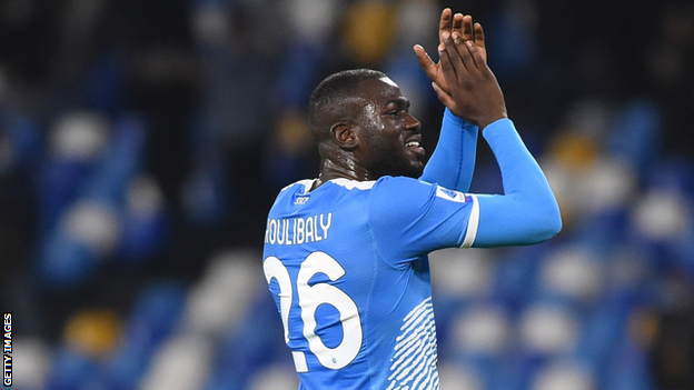 Napoli and Senegal's Kalidou Koulibaly