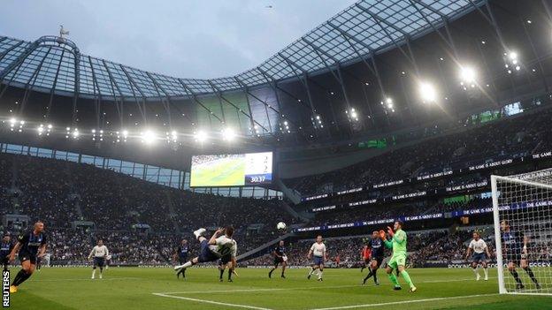 The Spurs legends were skippered by former striker Robbie Keane, who was among the goalscorers