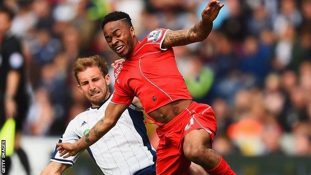 Liverpool's Raheem Sterling