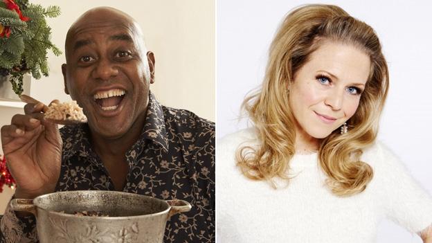 Ainsley Harriott and Kellie Bright