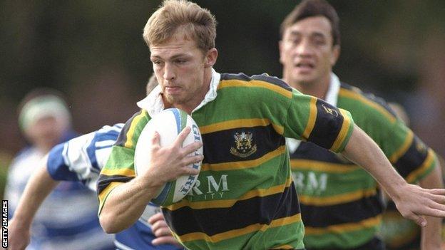 Northampton scrum-half Matt Dawson