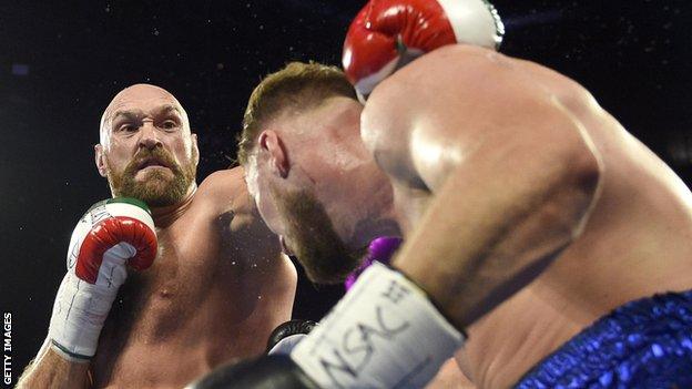 Fury boxing Otto Wallin in September