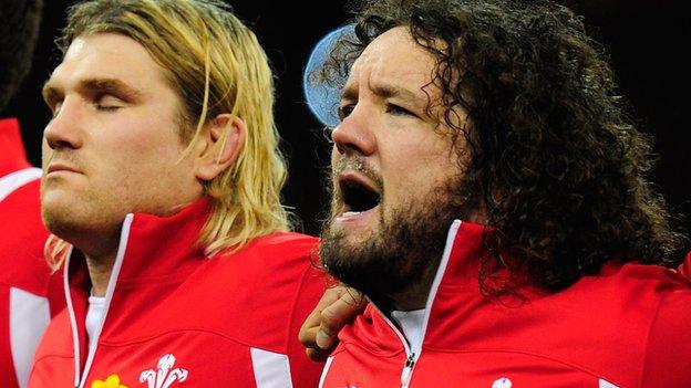 Richard Hibbard and Adam Jones