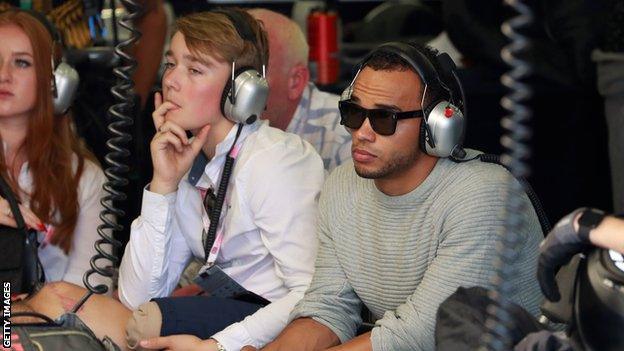 Billy Monger and Nic Hamilton