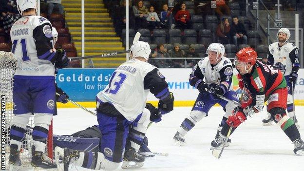 Clan had to come from behind to beat Cardiff Devils on Friday night