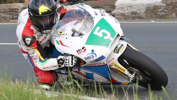 Bruce Anstey will be aiming for 250 success at the Ulster Grand Prix next month