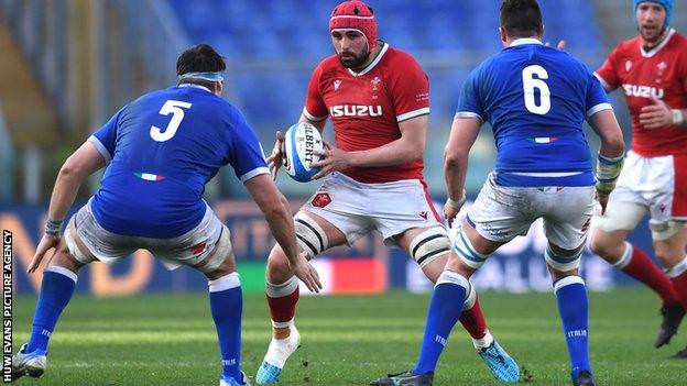 Cory Hill made his last Test start against Italy in the 2021 Six Nations match in Rome