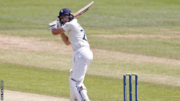 Ollie Robinson's three career first-class centuries for Kent have been against Warwickshire, Yorkshire and now Northants