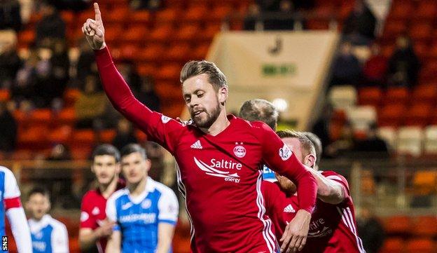 Aberdeen defender Kari Arnason