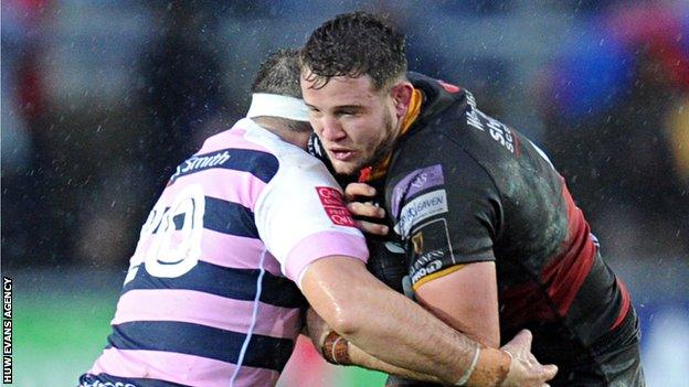 Dragons hooker Elliot Dee has won one cap for Wales