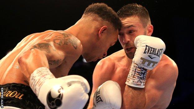 Josh Taylor won a majority decision against Regis Prograis in London