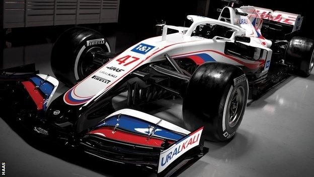 Haas' new 2021 car