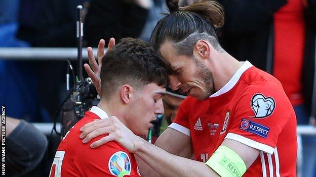 Daniel James and Gareth Bale