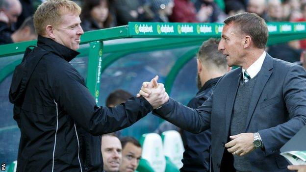 Neil Lennon and Brendan Rodgers