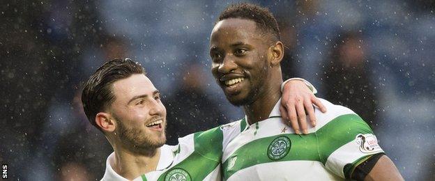 Partick Roberts and Moussa Dembele