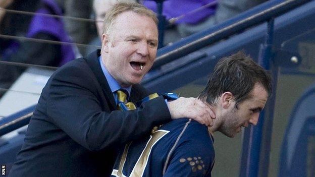 Alex McLeish and James McFadden