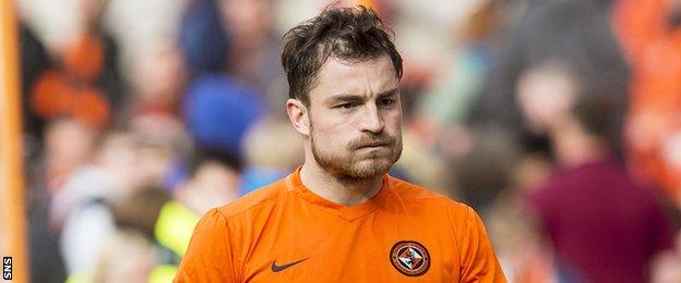 Dundee United midfielder Paul Paton