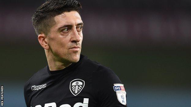 Leeds United midfielder Pablo Hernandez