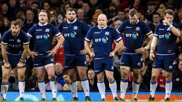 Scotland were routed in the Six Nations opener against Wales in Cardiff