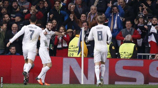 Nacho goal celebrations