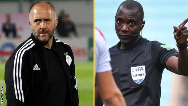 Djamel Belmadi and Bakary Gassama