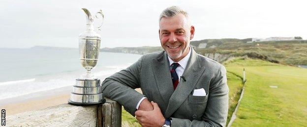 2011 Open winner Darren Clarke