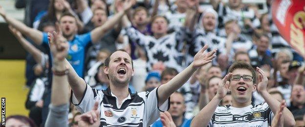 Hull FC fans at Magic Weekend