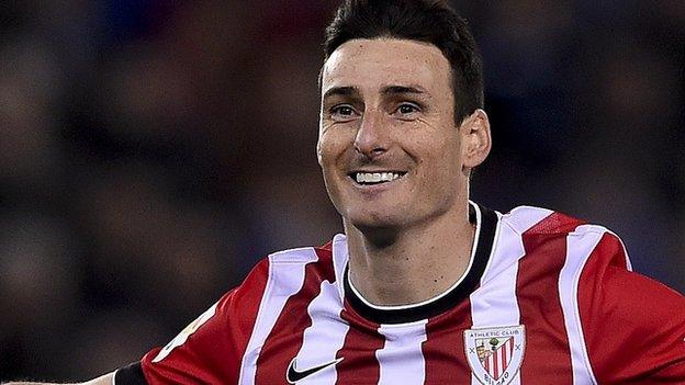 Athletic Bilbao striker Aritz Aduriz