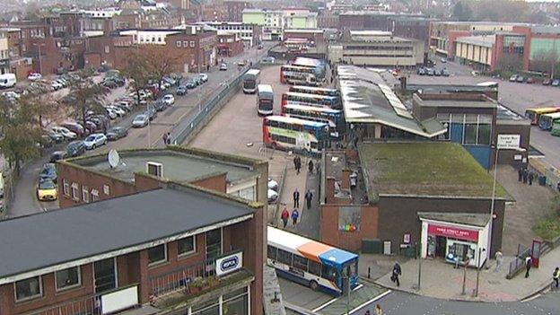 Exeter bus station