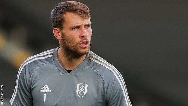 Marcus Bettinelli in action for Fulham