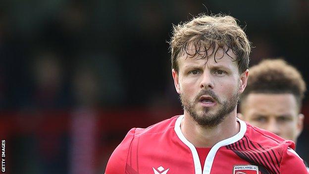 Andrew Tutte made 14 appearances for Morecambe last season