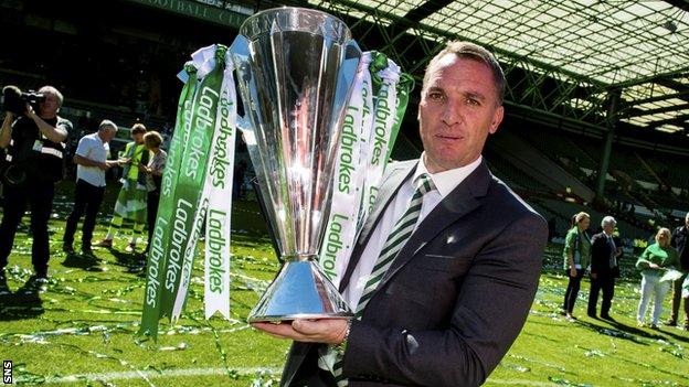 Celtic manager Brendan Rodgers