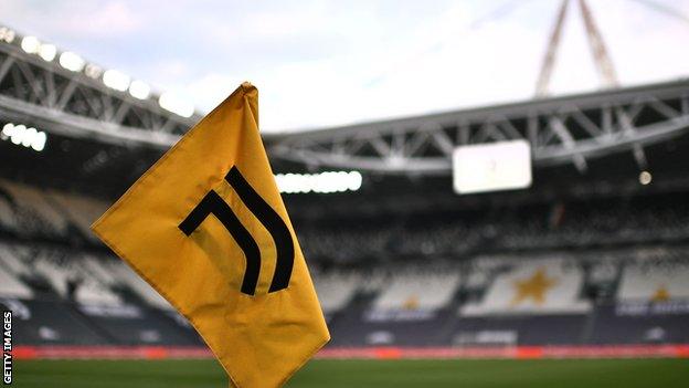 Juventus corner flag