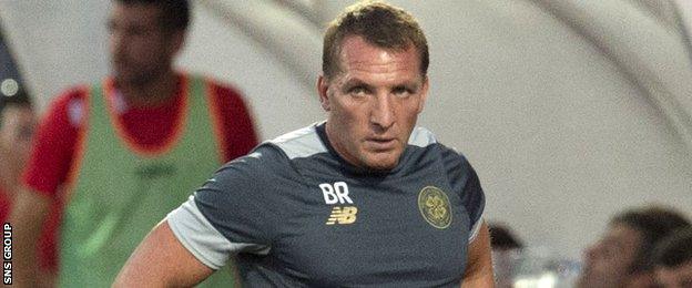 Celtic manager Brendan Rodgers