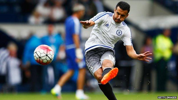 Chelsea's new signing, Pedro