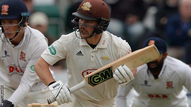 Rory Burns in action against Essex